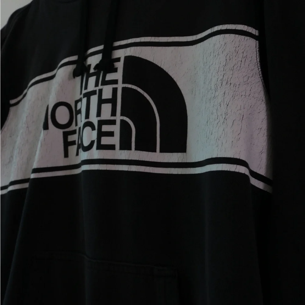 The North Face Black and White Hoodies Sweatshirts